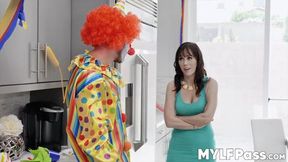 Glamorous Model Sucks Clown Then Gets Fucked Hard