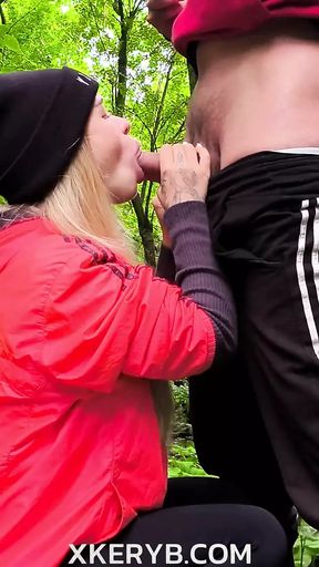 Lost in the Woods - I Fuck a Skinny Horny Stranger. POV
