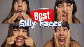 Real silly faces in close-up 1080p HD