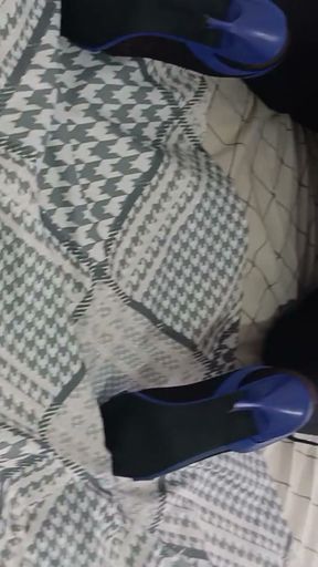 My boss's wife was so sexy in a blue nightgown   Clip 1