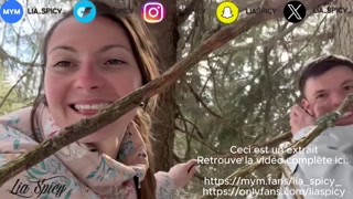 Quick fuck in the forest to empty your balls