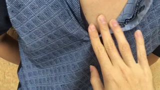 2 twinks wanking in public and cumming at each other