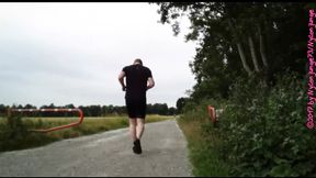 Jogging in New Outfit