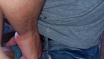 I'm fucking a mannequin with a very delicate hole with my big tattooed dick
