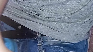 I'm fucking a mannequin with a very delicate hole with my big tattooed dick