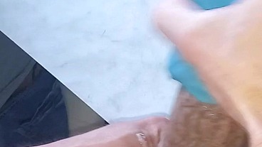 I'm fucking a mannequin with a very delicate hole with my big tattooed dick