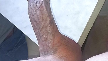 I'm fucking a mannequin with a very delicate hole with my big tattooed dick