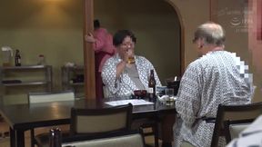Shy waitress trembles as remote toy controls both holes at once