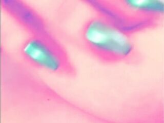 Shelby giving herself multiple orgasms anew with squirting