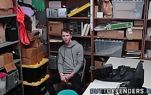 Teenage amateur thief ass banged
