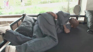 Big black cock pounds Jessica Neight in steamy anal threesome