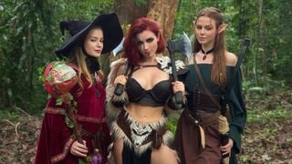 Demon Kitty's Epic Cosplay Seduction with Sweetie Fox