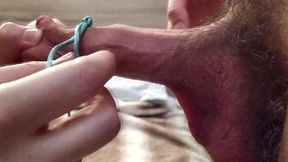 foreskin fetish video (tools, ropes, electric t.)
