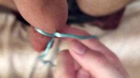 foreskin fetish video (tools, ropes, electric t.)