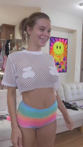 Innocent Fuck Toy Lana Rhoades Cruises The Internet For Bryan Gozzling's Extreme Sex!   Clip 2