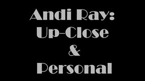 CLOSE UP PUSSY AND HUGE NATURAL TIT TOUR PLUS VIBRATOR PLAY WITH ANDI RAY