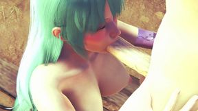 3D Hentai Featuring Morrigan Aensland - Sensational POV Titfuck, Deepthroat Pleasures, and a Satisfying Facial