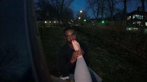 UK Foot Queen Katlyn Moree Shows No Mercy In Public - Interracial Foot Domination Compilation