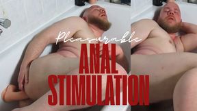 From the Cri33Y archive: Extremely pleasurable anal self-stimulation with a penis ring and a mega load of sperm
