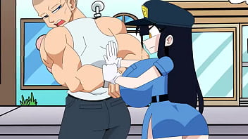 BUSTED! Busty Police Woman wants to punish the Thief ▶Cartoon Parody◀