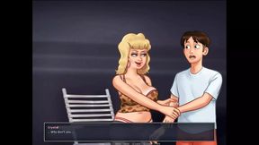 SUMMERTIME SAGA Part 309 - Crystal&#039;s Test By MissKitty2K