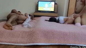 Hijastras Adoptadas Para Ser Folladas Todo El Dia Como Esclavas Sexuales Por ...