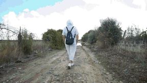 Walking through puddles MP4 (1920x1080) FHD