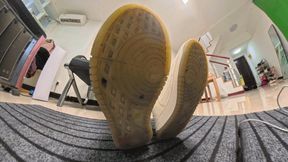 6K LELE dirty shoes smelly socks squashed little people 360VR