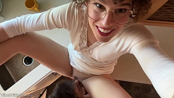 Horny Vlogger Stepmom Fucks College Guy