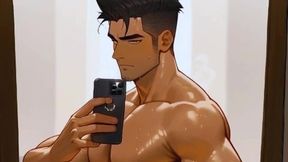 my first client fucked my ass really hard. anime hentai gay sex. porno gay