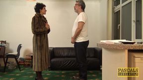 Nasty British subslut gagged for rough cunt pounding