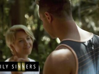 FAMILY SINNERS - Kit Mercer Is A Wicked mother I'd like to fuck That Likes Sucking Her Stepson Van's Knob