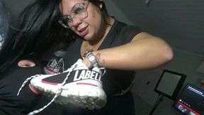 Dirty Shoes and Spit by Mistress Beh # 1080 HD