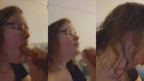 petite gaterie du soir, j ai recu une visite. j aime tellement le sucer