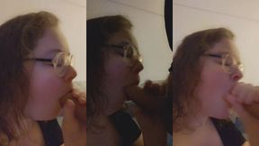 petite gaterie du soir, j ai recu une visite. j aime tellement le sucer