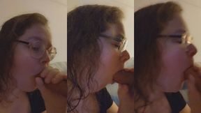 petite gaterie du soir, j ai recu une visite. j aime tellement le sucer