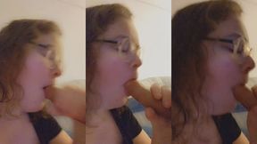 petite gaterie du soir, j ai recu une visite. j aime tellement le sucer