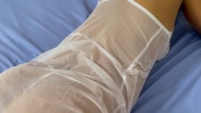 Breakfast in bed with extra cream