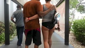 Curvy housewife takes gangbanged by big black cocks