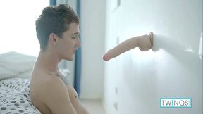 Naughty &amp_ Nasty Guy Noah A Takes Her Own Cock Inside His Tight Butthole!