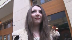 Loud Orgasm for Cute Brunette Teen