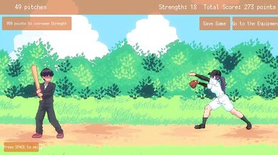 Big tits baseball hentai fucked in pixel art cartoon