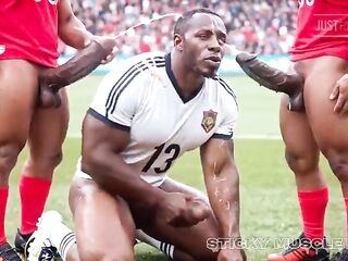 Sticky Muscle Studs Day 62 Preview, AI-Generated Muscle Lads, Big Dicks, Big Cum Loads