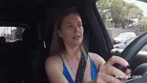 Ersties - Hot Sexy Girl Gets Off In a Vehicle