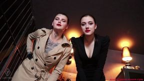 Height Humiliation POV by 2 Tall Goddesses | Lady Perse, Melisande Sin