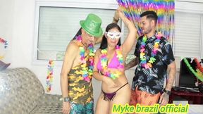 carnaval 2025 festinha muito top com muito sexo. com dandara morais e myke brazil e ulisseovafabundo