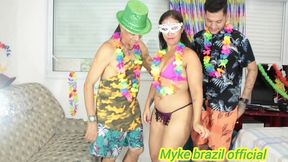 carnaval 2025 festinha muito top com muito sexo. com dandara morais e myke brazil e ulisseovafabundo