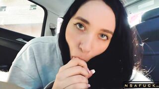 He Fucked me in a Car and I Swallowed his Cum