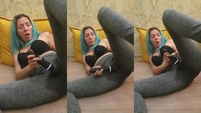 squirting in yoga pants after class