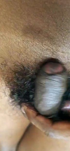 BLACK DICK MASTURBATION WITH CUM OVERLOAD